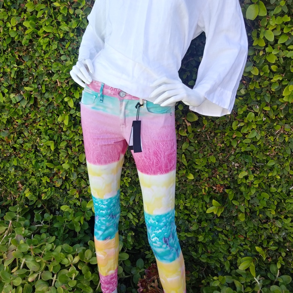 David Bitton size 27 Women's Jeans Popsicle colors